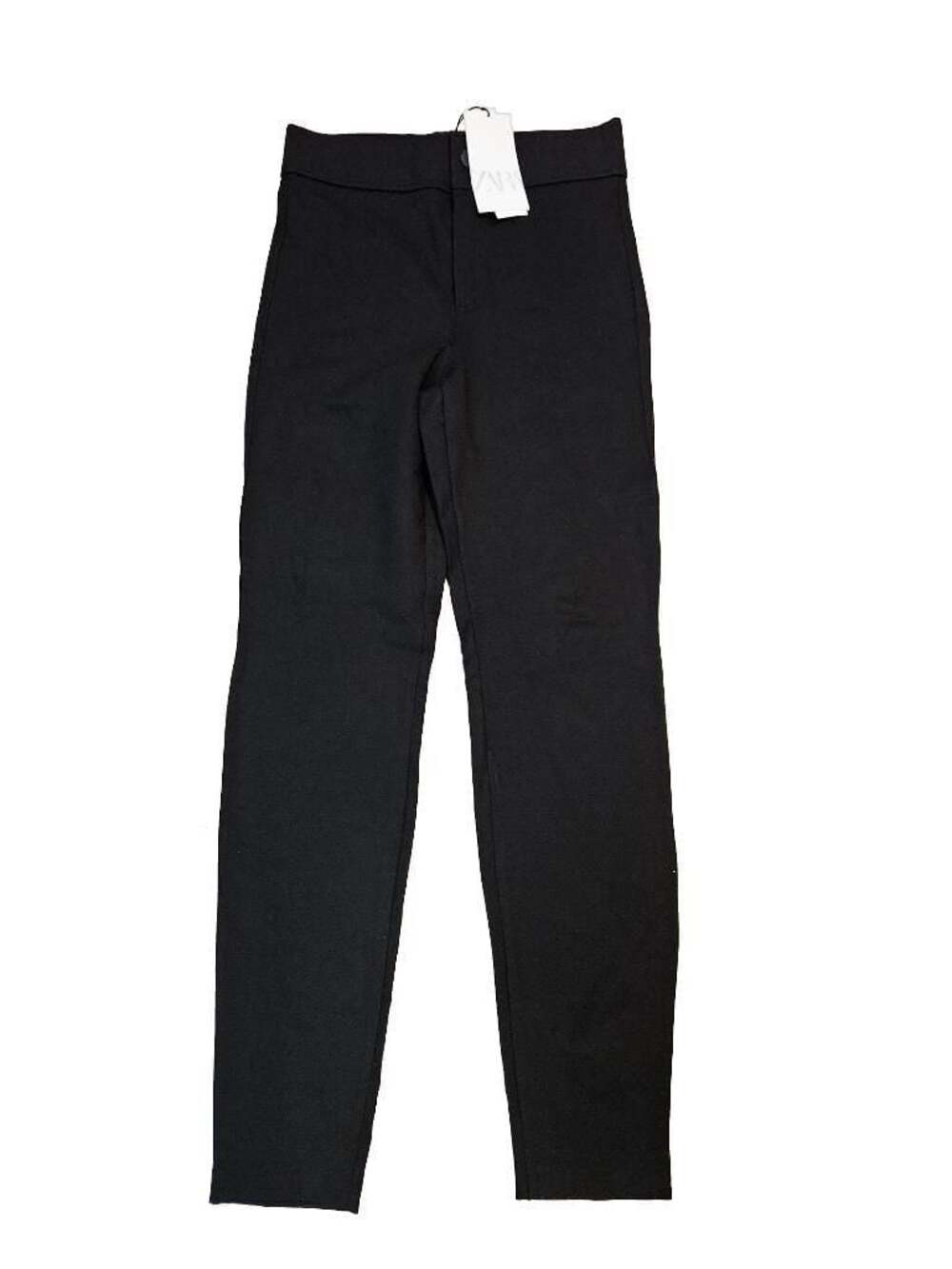 ZARA Join Life High Waisted Skinny Leggings in Black Size Medium